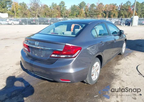 2015 Honda Civic Lx z USA, uszkodzony, nr VIN 2HGFB2F5XFH552582